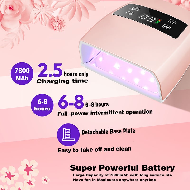 Lampe à ongles rechargeable 96W