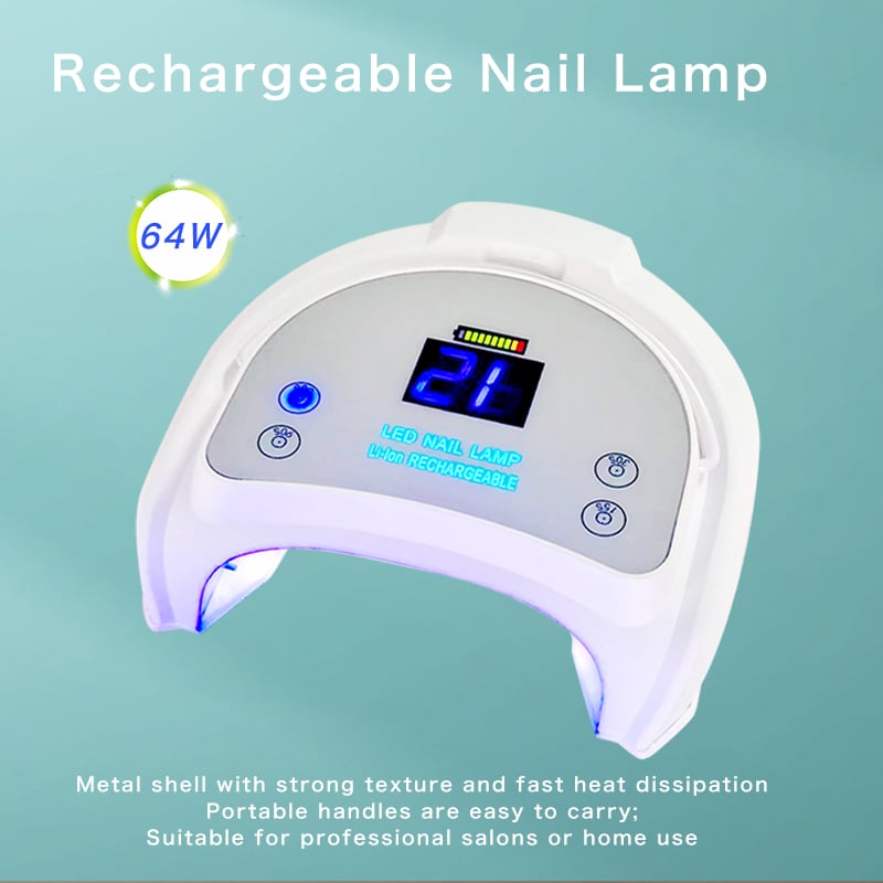 Lampe LED rechargeable pour ongles 64w