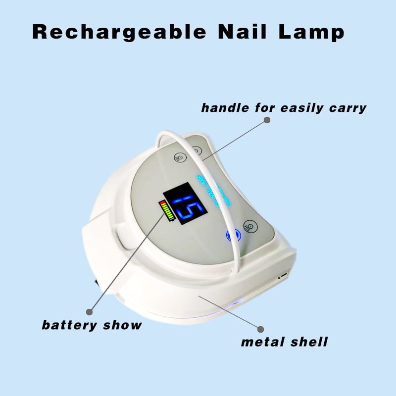 Lampe LED rechargeable pour ongles 64w