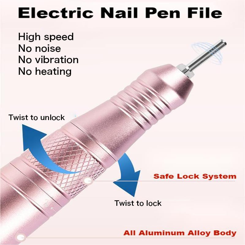 Perceuse à ongles rechargeable professionnelle