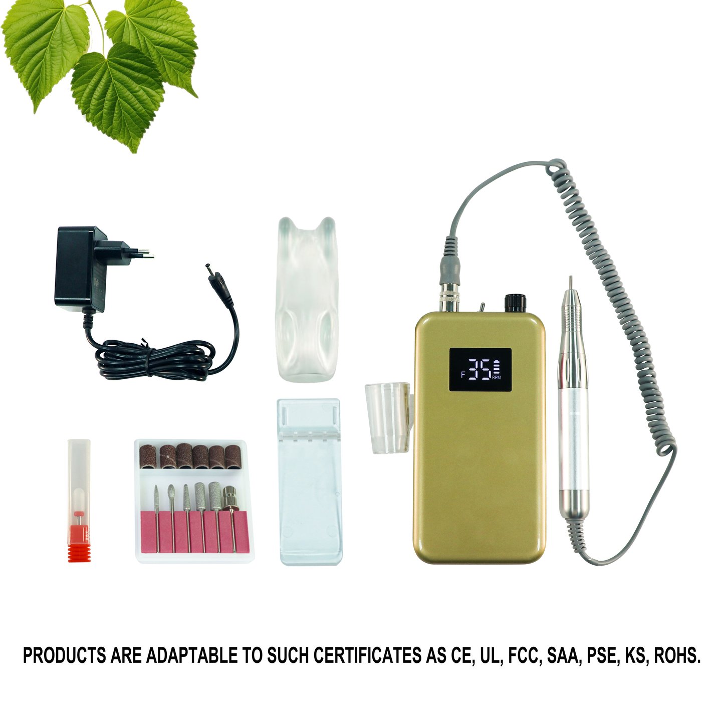 Perceuse à ongles rechargeable portative 36W