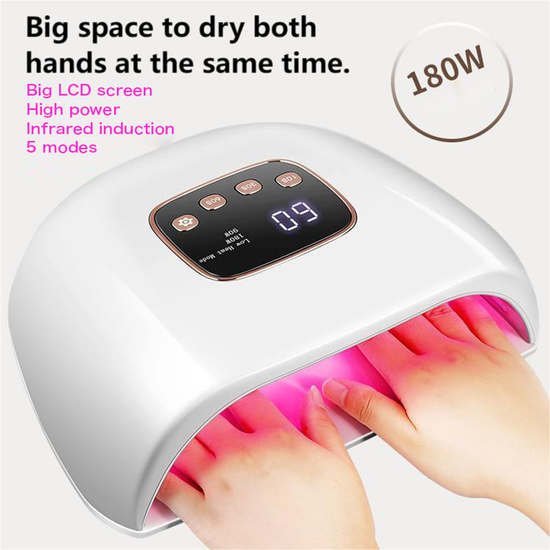 Lampe à ongles à deux mains 108W