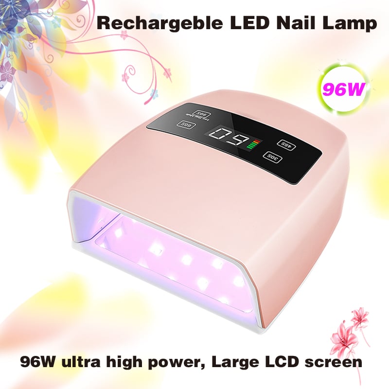 Lampe chauffante à ongles rechargeable