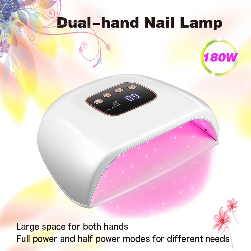 Lampe à ongles à deux mains 108W