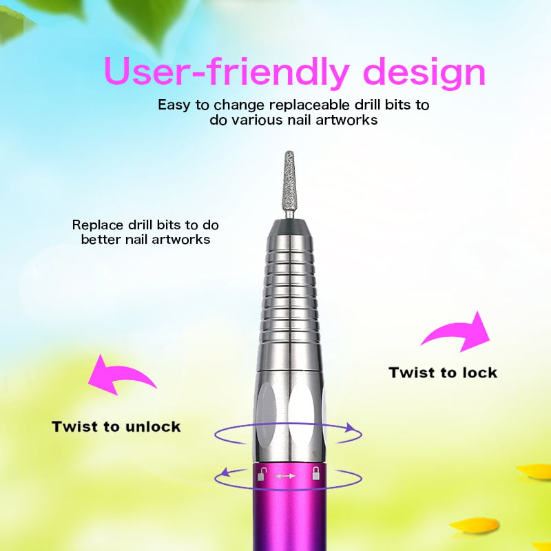 Perceuse à ongles électrique professionnelle