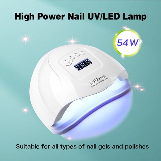 Lampe sèche-ongles professionnelle UV/LED