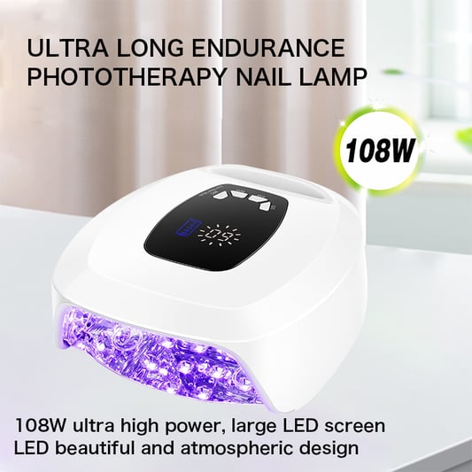 Lampe à ongles rechargeable 108W